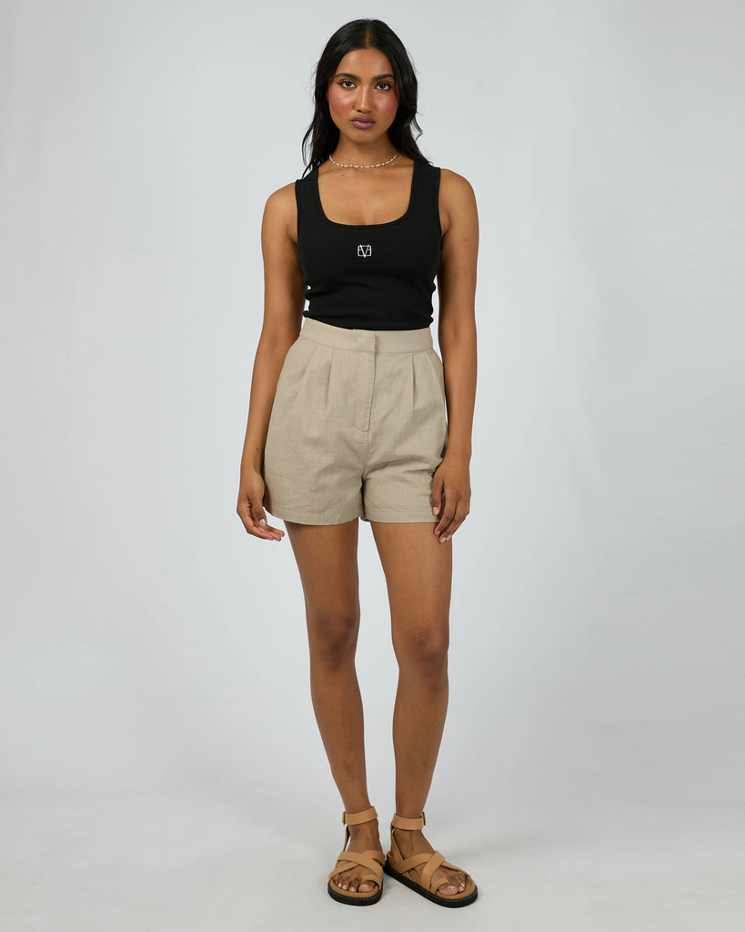 ALL ABOUT EVE Essential Bermuda Short - Stone