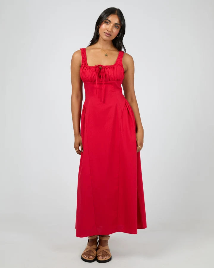 All About Eve Mavis Maxi Dress - Red