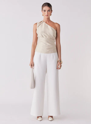 Esmaee Golden Hour Top - Light Gold