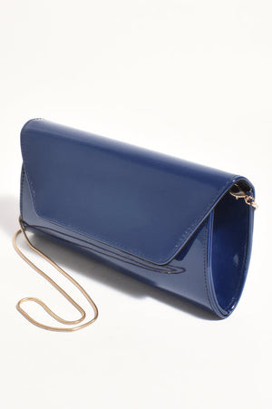 Suzie Gloss Fold Over Clutch