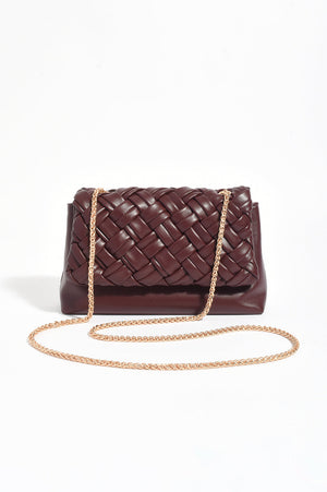 Anya Weave Foldover Small Bag