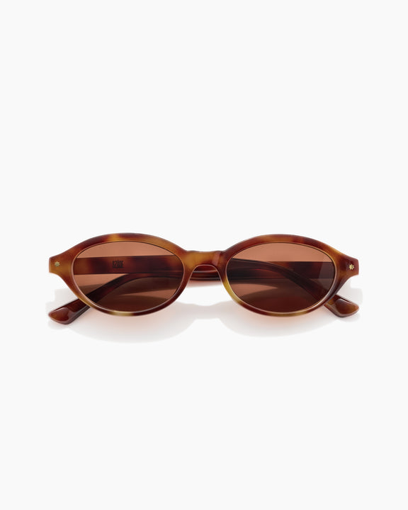 Szade Nolan Sunglasses - maple tortiseshell / cacao