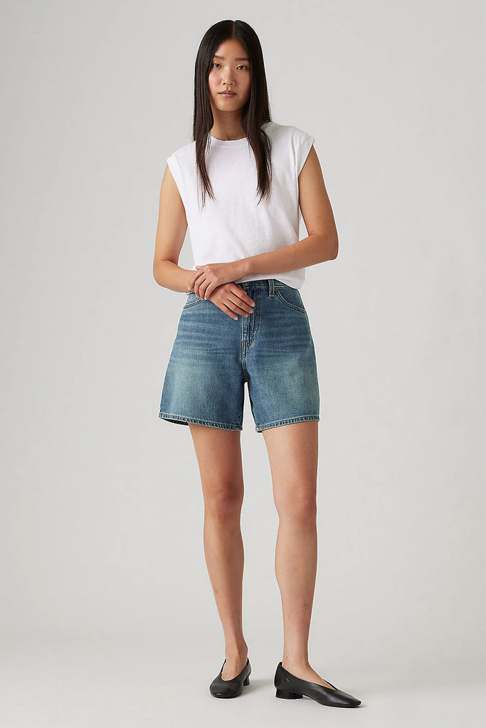Levi's High Baggy Short - Stop Flaxing