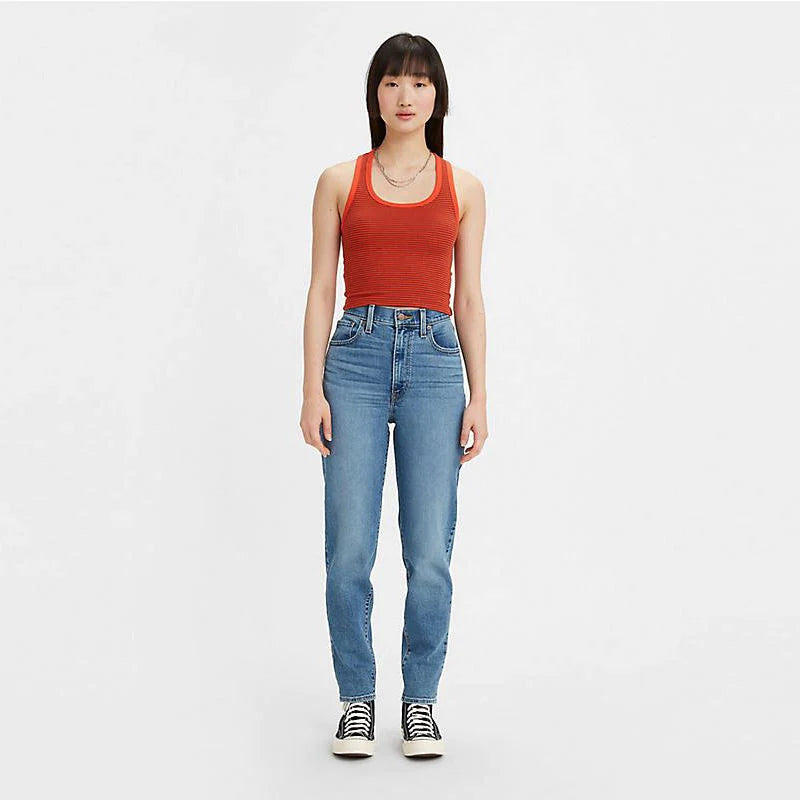 High waist mom jeans levis sales