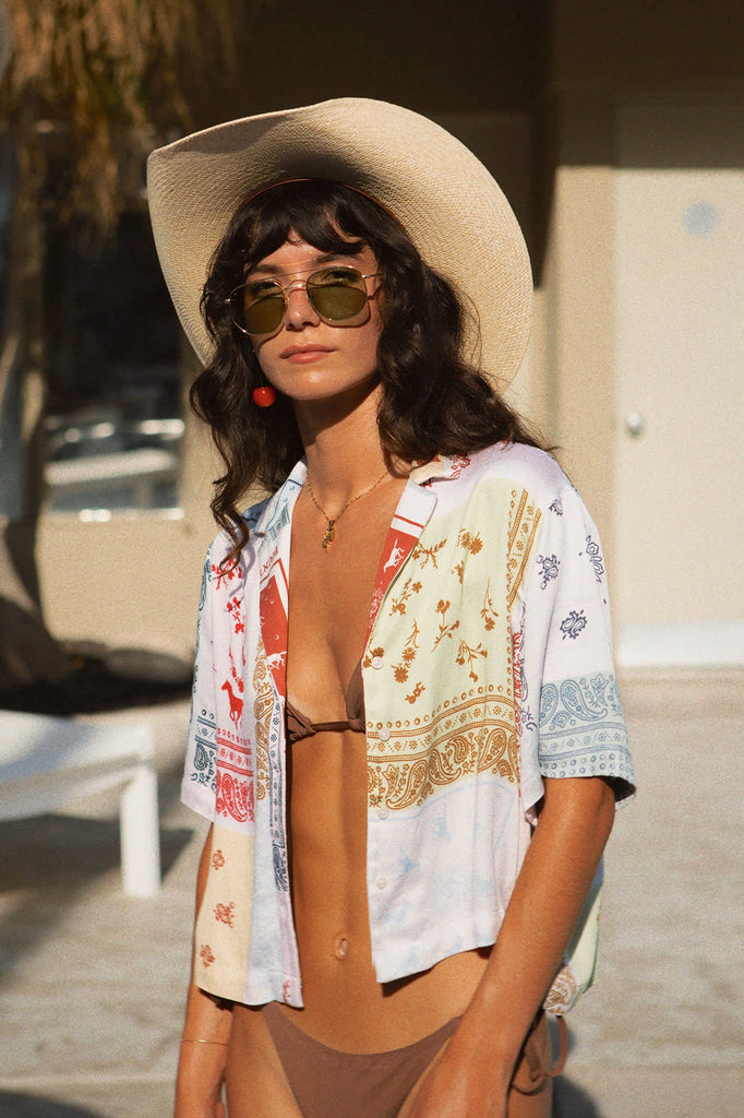 Brixton Silky S/S Bowling Button Down