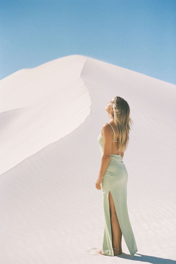 Rusty Vicky Slip Maxi Dress