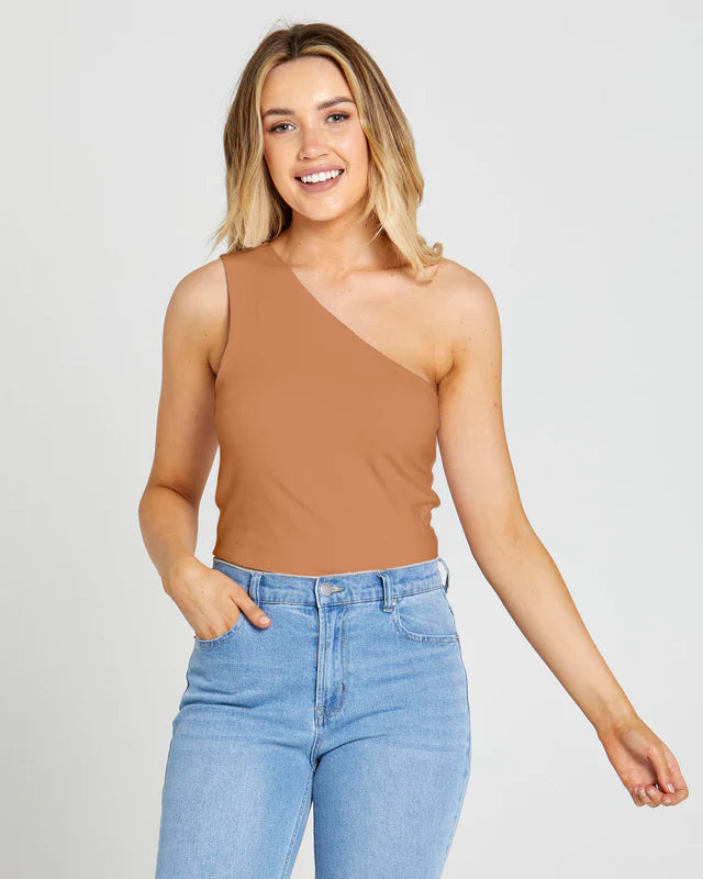Sass Bec One Shoulder Top