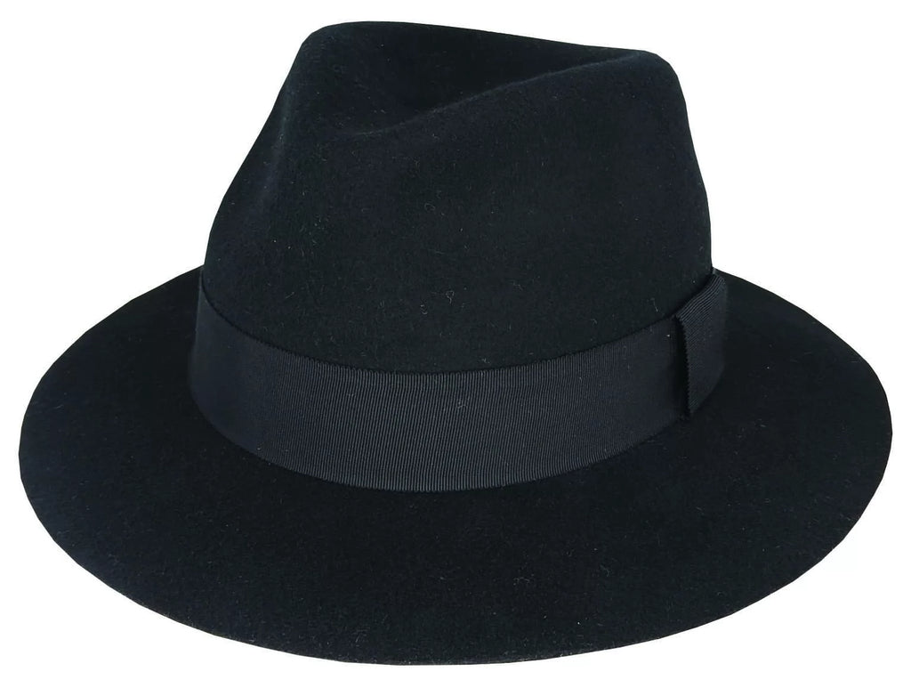 Avenel Savannah Raw Edge Fedora