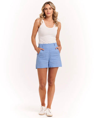 Betty Basics Naples Linen Short