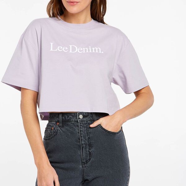 Lee Baggy Crop Tee