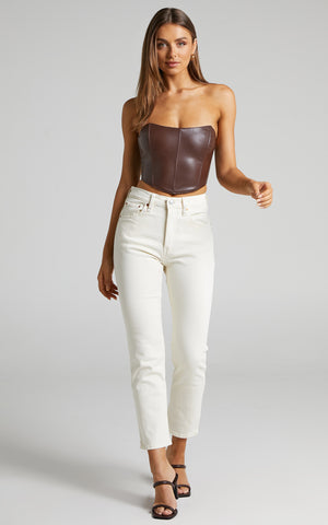 Levi's 501 Crop Jean -Natural Order