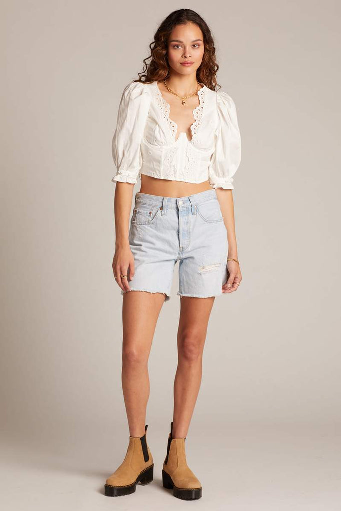 Levi's 501 Mid Thigh Short - Luxor Focus