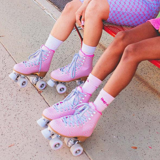 Impala Quad Roller Skate - Wavy Check