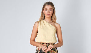 Esmaee Cove One Shoulder Top