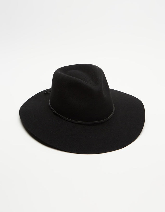 Brixton Hailey Fedora - Black