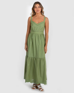 Gysette Alessia Embroidered Maxi Dress