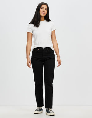 Levi's 501® Original Cropped Jean - Black Sprout