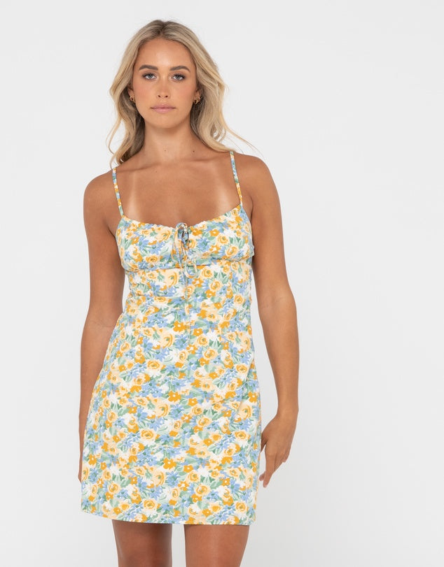 Rusty Flora Mini Dress