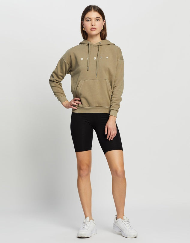 Rusty Essentials Hooded Fleece
