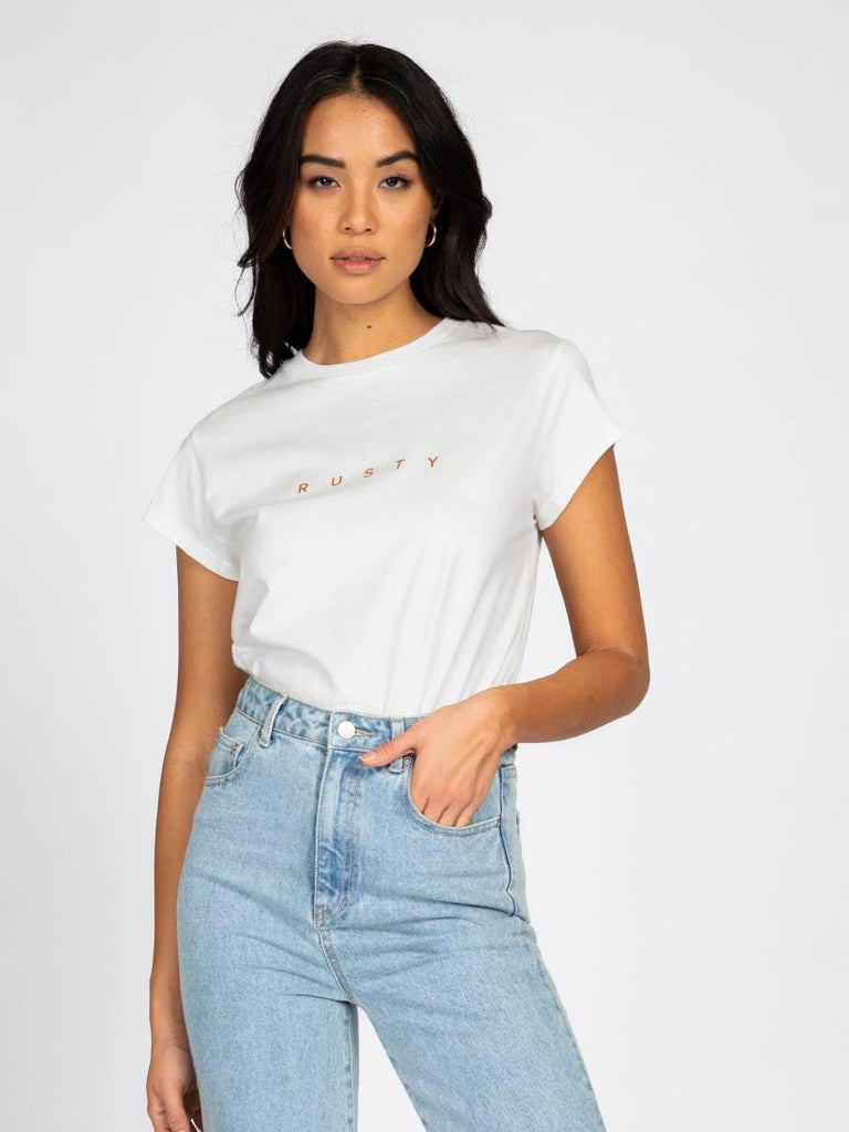 Rusty Essentials Classic Slim Tee